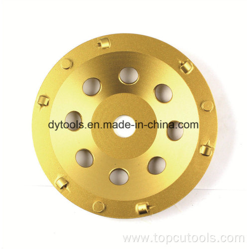 PCD Grinding Cup Wheel for Grinding Epoxy and Pool Deck Coating